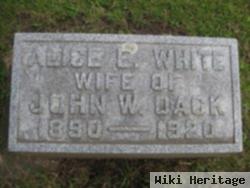 Alice E. White Dack