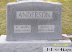 Annie Judith Mcdaniel Anderson