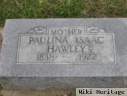 Paulina Seger Isaac Hawley