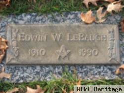 Edwin W Lebaugh