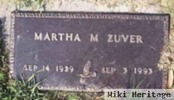 Martha M Meyer Zuver