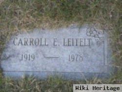 Carroll E Leitelt