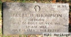 Harry D Thompson