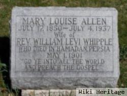 Mary Louise Allen Whipple