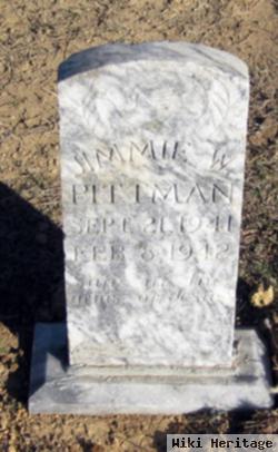 Jimmie W. Pittman