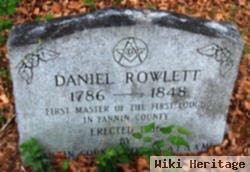 Dr Daniel Rowlett