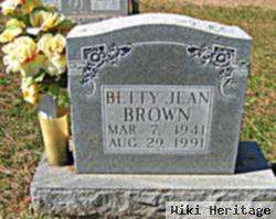 Betty Jean Brown