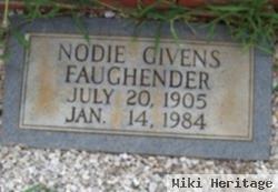 Nodie Givens Faughender