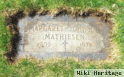 Margaret E Johnson Mathiesen
