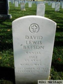 David Lewis Batson