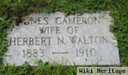 Agnes F Cameron Walton