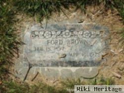 Forrest Ford Brown