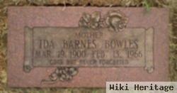 Ida Barnes Bowles