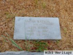 Sarah Watson Gibson