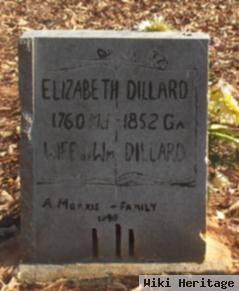 Elizabeth "eliza" Corley Dillard