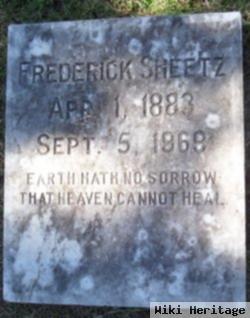 Frederick Sheetz