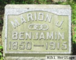 Marion J Benjamin