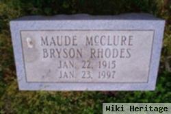 Maude Mcclure Bryson Rhodes