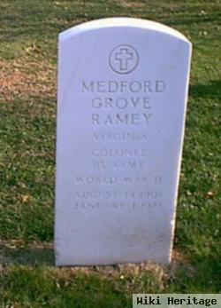 Col Medford Grove Ramey