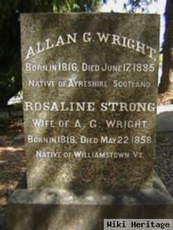 Rosaline Strong Wright