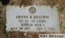 Ervin B Brown