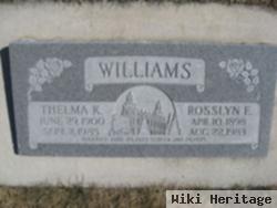 Rosslyn E. Williams