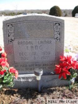 Randal Lamar Lang