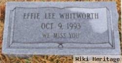 Effie Lee Whitworth