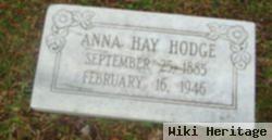 Anna Hay Hodge