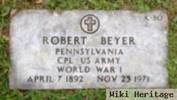 Cpl Robert Beyer