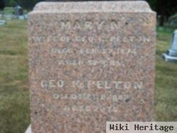 Mary N Pelton