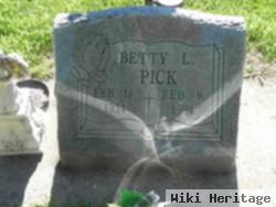 Betty L. Pick