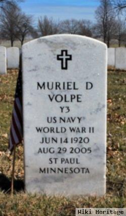 Muriel D Volpe