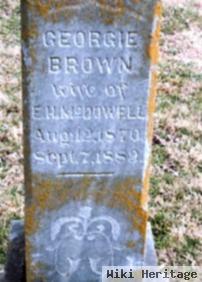 Georgie Brown Mcdowell