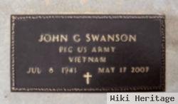 John G "jack" Swanson