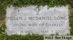 Helen J Mcdaniel Long