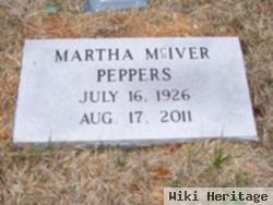 Martha Mciver Peppers