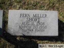 Gertrude Fern Miller Short