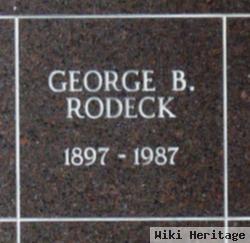 George Benjamin Rodeck