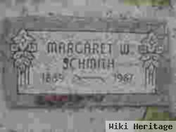 Margaret W Schmith