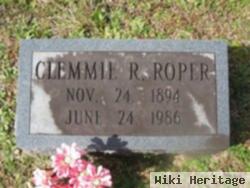 Clementine Rosetta "clemmie" Rowland Roper