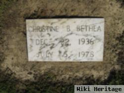 Christine B. Bethea