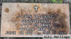 John R. Lang