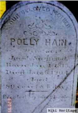 Mary "polly" Hain Siegfried