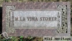 M. La Vina Storer