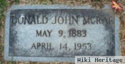 Donald John Mcrae