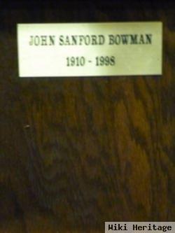 John Sanford Bowman