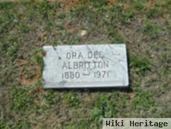 Ora Dee Chester Albritton