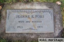 Jeanne Esther Wing Fors