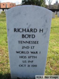 Lieut Richard H Boyd